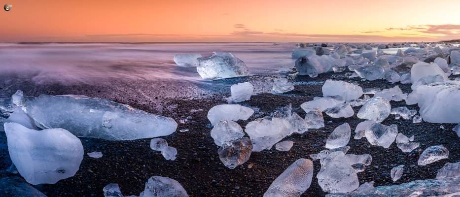 Diamonds on the beach