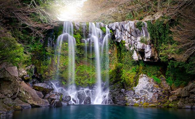 Cascades de Cheonjeyeon...