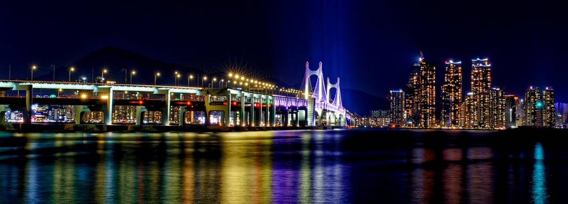 Busanhangdaegyo Bridge & City