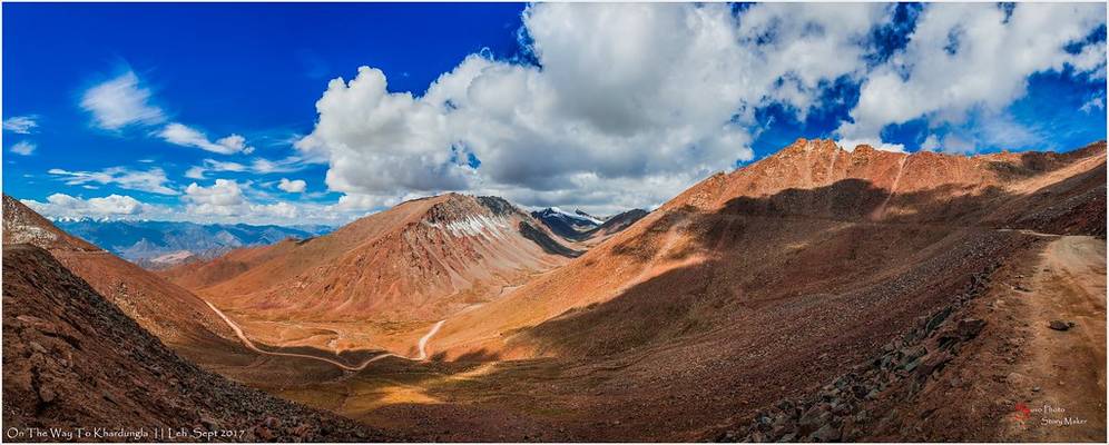 On The Way To Khardungla , Just 15 Mins Before Reaching The Top .