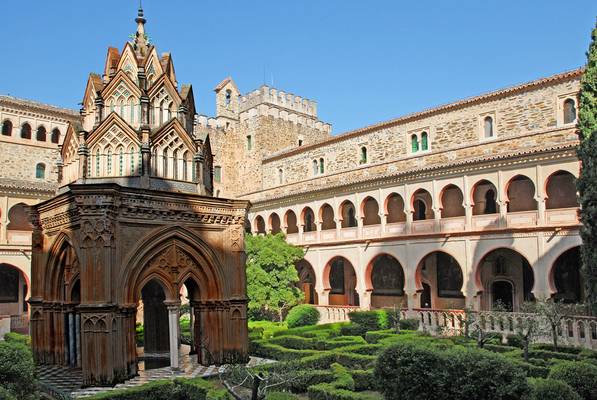 Espagne - Spain - Monastère royal de Santa María de Guadalupe