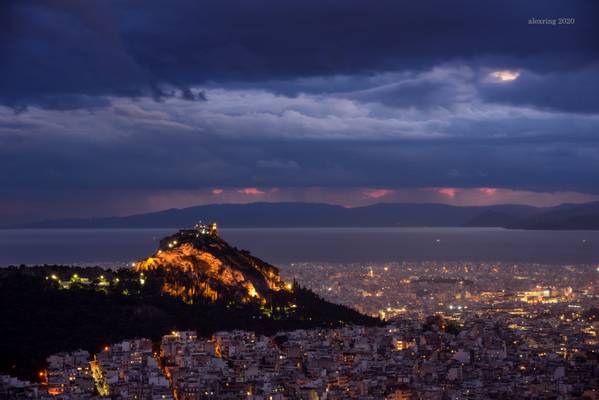 Lycabettus hill, Athens