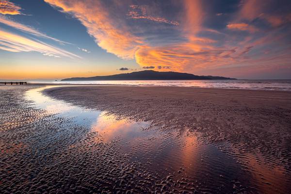 Stream towards Kapiti Island