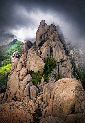 Rochers de Seoraksan