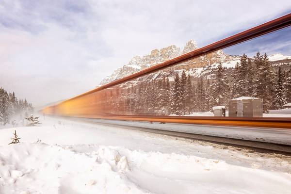 Invisible Freight, Canadian Pacific Railway, Banff National Park, Canadian Rockies