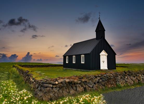 "The Black Church" Budir Iceland