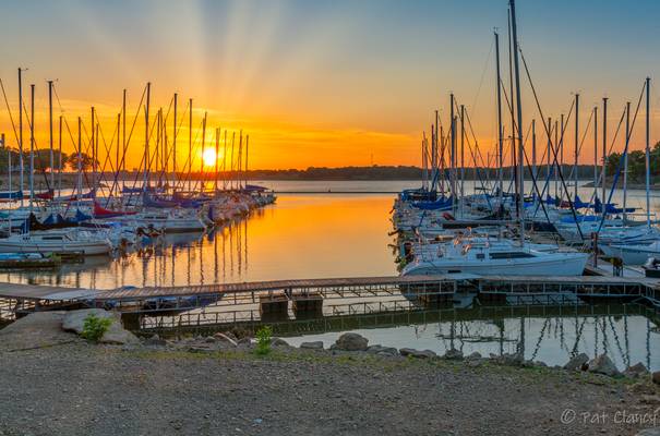 Red Bud Marina Sunset