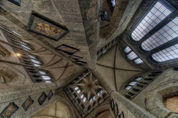 Interior of Saint Nicholas' Church, Ghent