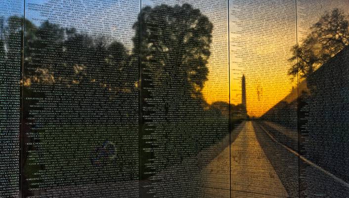 Vietnam Veterans Memorial 越战纪念碑
