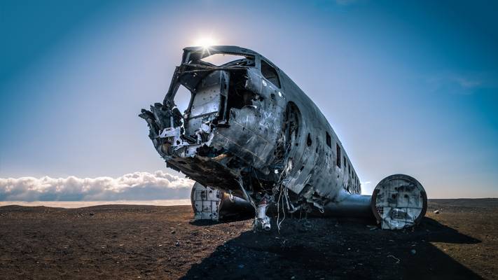 Plane wreck - Solheimasandur, Iceland - Travel photography