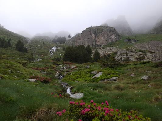 Valley of Incles in Andorra.  Summer 2018
