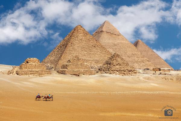 The Pyramid of Giza @ Cairo, Egypt