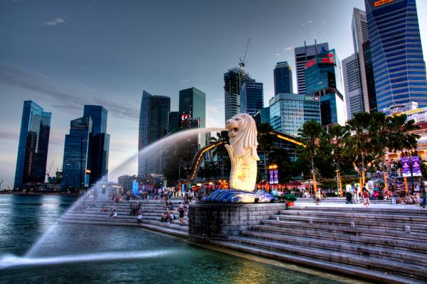 Singapore Marina - The Merlion