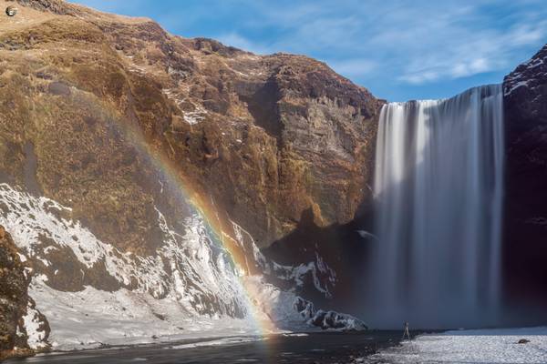 Rainbow at Skógafoss