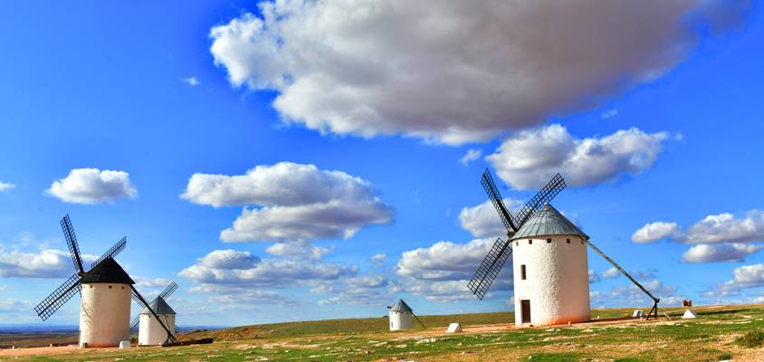 "Windmills" Campo de Criptana LaMancha Spain