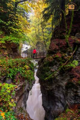 The Foot Bridge @ Areuse Gorge, Switzerland