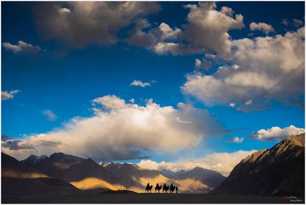 Nubra Valley Sunset View