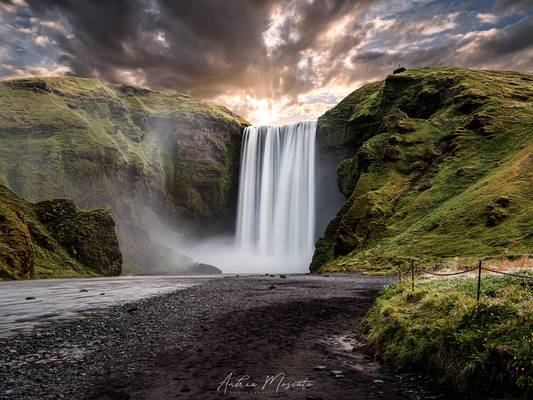 Skógafoss Waterfall (Iceland)