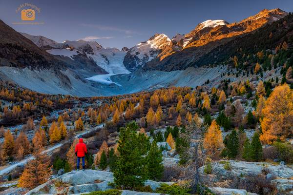 Early Morning @ Gletscher Morteratsch, Engadin, Switzerland