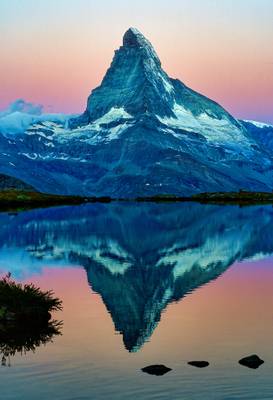 Le Cervin à l'aube...