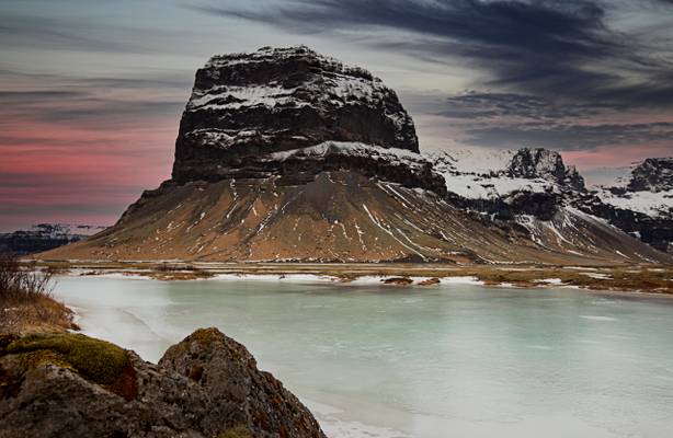 Lómagnúpur - Wintertime