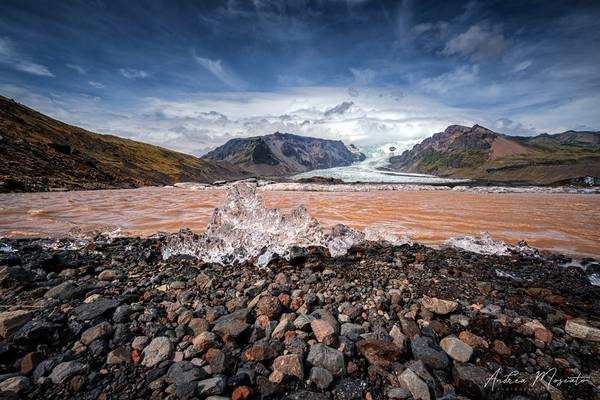 Kvíamýrarkambur Glacier (Iceland)