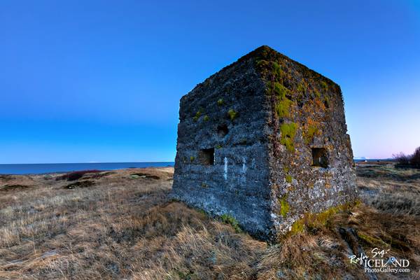 Abandoned windmill at Auðnar – South West │ Iceland history