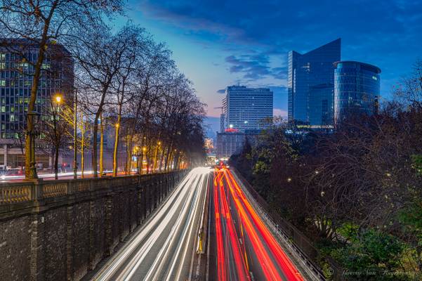 Pont du Botanique à Bruxelles