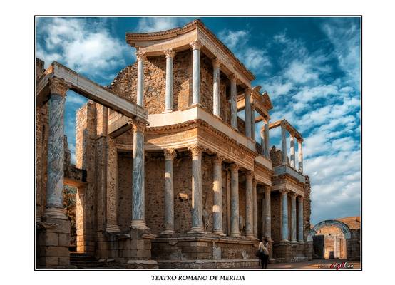 teatro romano de merida (version lamina)