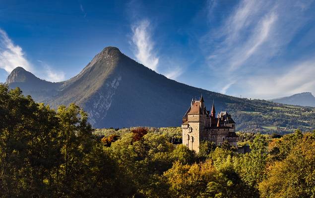 France - Alpes - Annecy - château de Menthon-Saint-Bernard