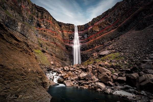 Hengifoss Waterfall (Iceland)