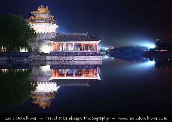China - Beijing - Mystical Reflection of The Forbidden City