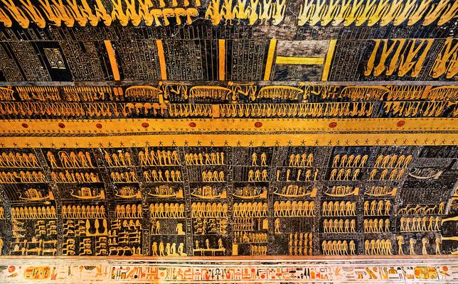 Ceiling of Tomb of Ramses VI (KV 9)