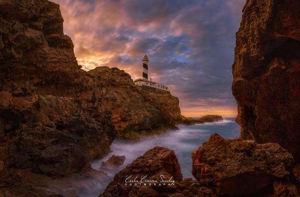 Cala Figuera lighthouse sunrise
