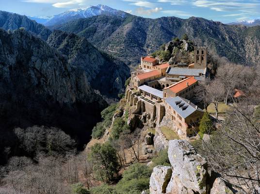 France - Occitanie - abbaye Saint-Martin-du-Canigou