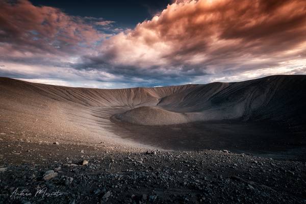 Hverfjall Volcano Crater (Iceland)