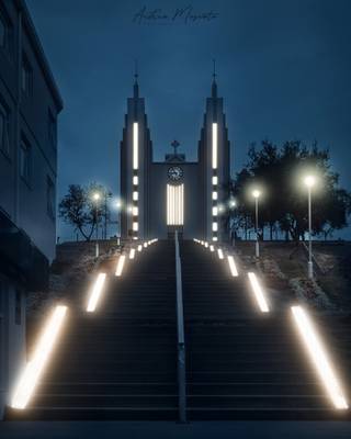 Akureyrarkirkja - Akureyri (Iceland)