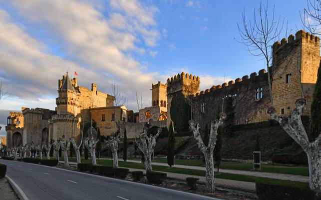 Espagne - Spain - Olite - palais des rois de Navarre