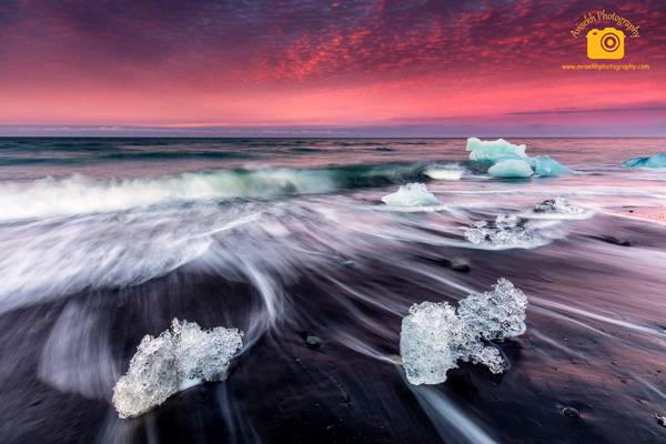 The Ice Beach @ Jökulsárlón, Iceland