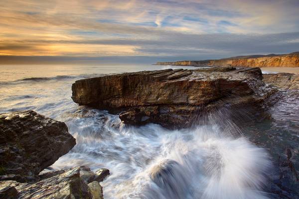 Test of Time, Hole in the Wall Beach, Davenport, California