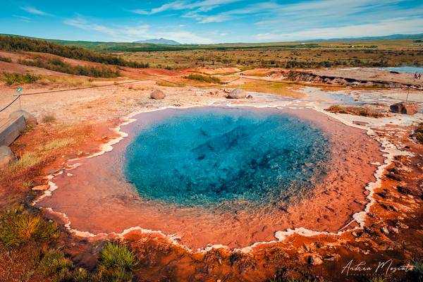 Geysir Hot Springs (Iceland)