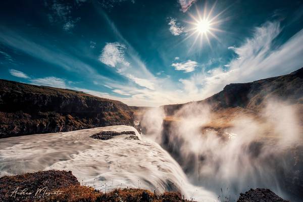 Gullfoss Waterfall (Iceland)