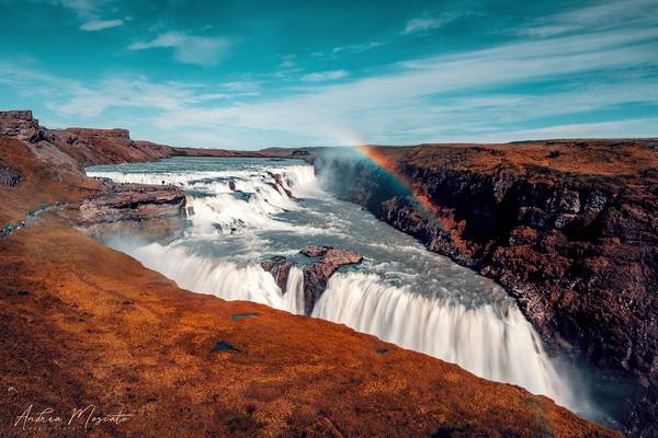 Gullfoss Waterfall (Iceland)
