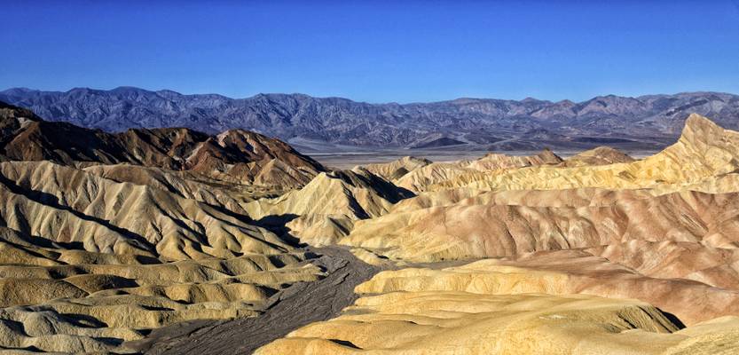 USA - Californie - Death Valley - Zabriskie Point