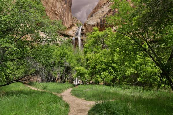 USA - Utah - Lower Calf Creek Falls Trail