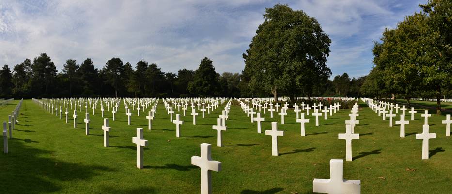 France - Normandie - Colleville-sur-mer - cimetière américain