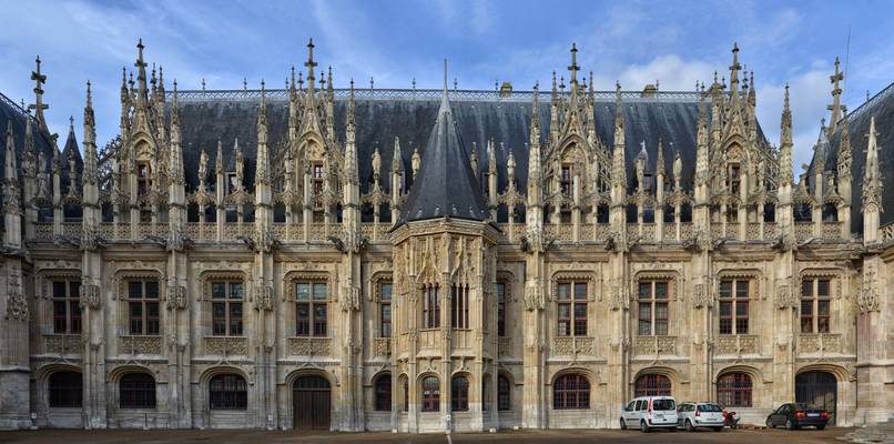 France Normandie - Rouen - palais de justice
