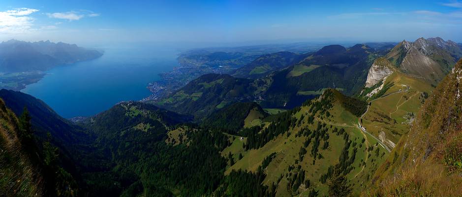 Vue des Rochers-de-Naye...