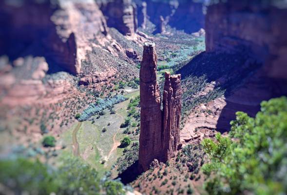 USA - Arizona - Canyon de Chelly - Spider Rock overlook