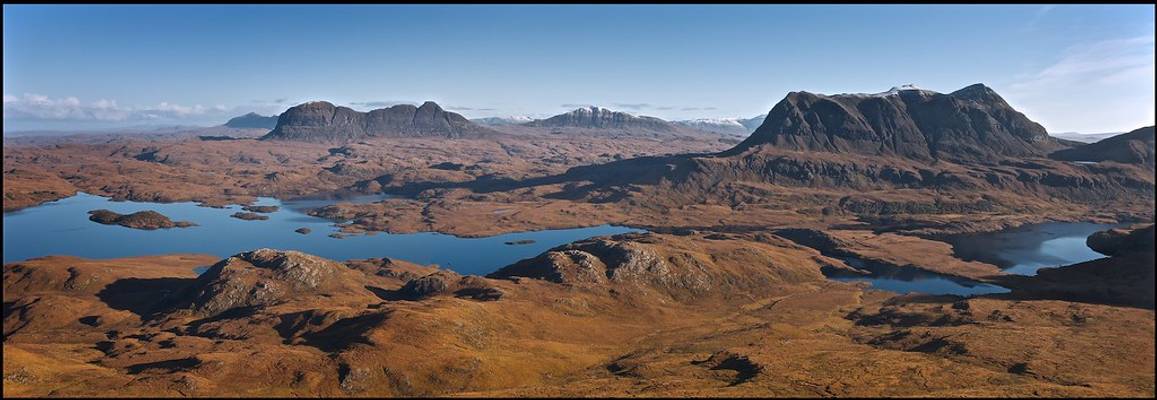 Inverpolly Forest - the wider view